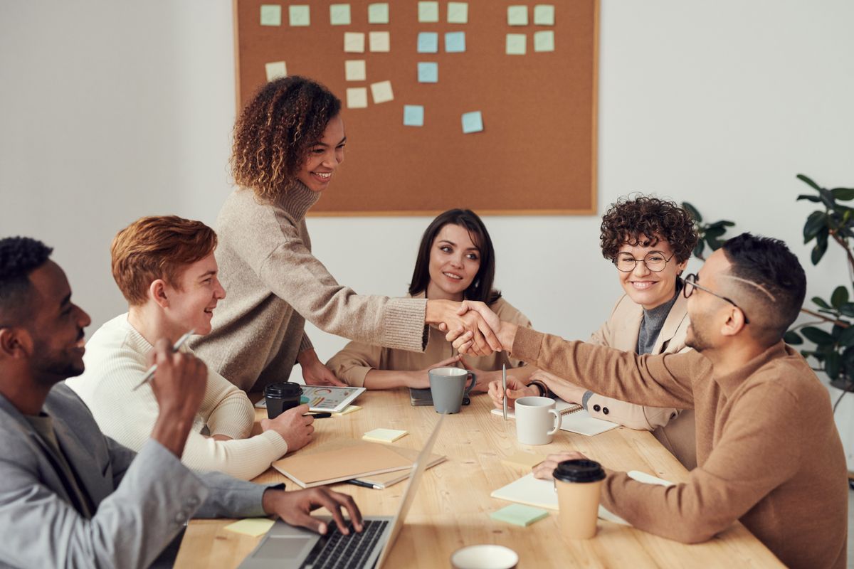 Professional networking event