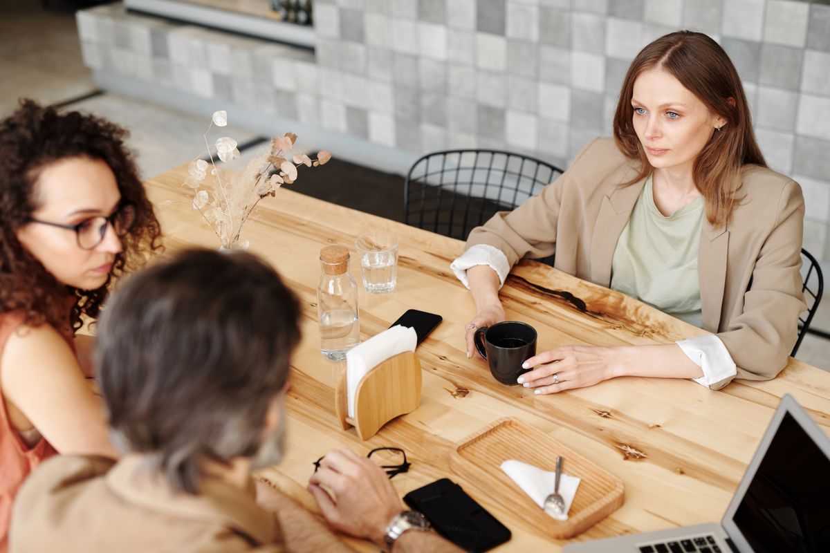 Business networking event